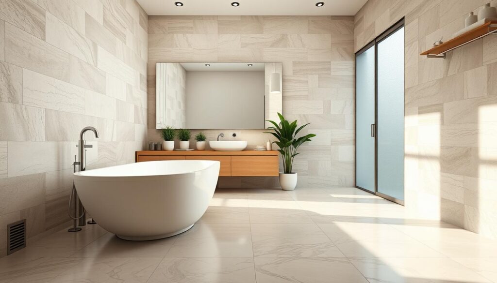 Qualitätsnormen für Fliesen im Badezimmer